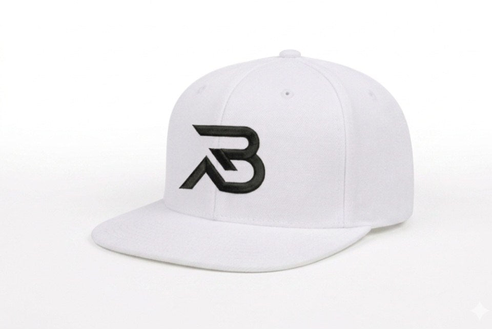 R3MΛIN — Premium Snapback Cap (White)